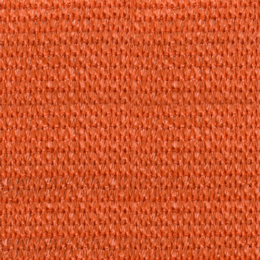 Zonnezeil 160 g/m² 2,5x3,5 m HDPE oranje is nu te koop bij PeponiXL, paradijselijk wonen!