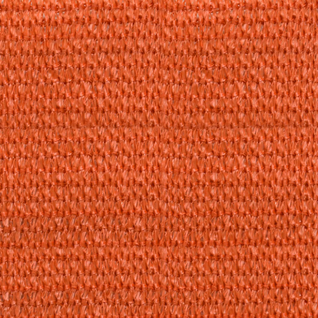 Zonnezeil 160 g/m² rechthoekig 3x5 m HDPE oranje is nu te koop bij PeponiXL, paradijselijk wonen!