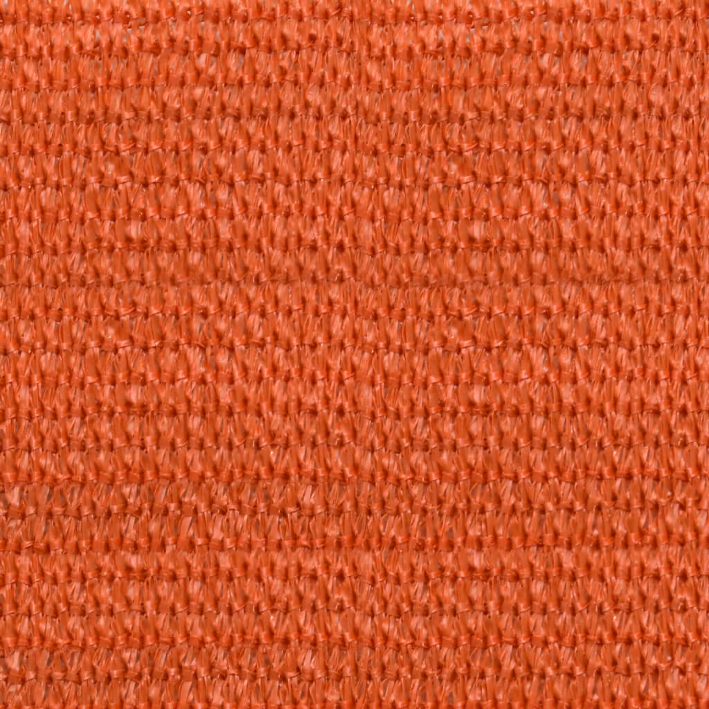 Zonnezeil 160 g/m² 3,5x5 m HDPE oranje is nu te koop bij PeponiXL, paradijselijk wonen!