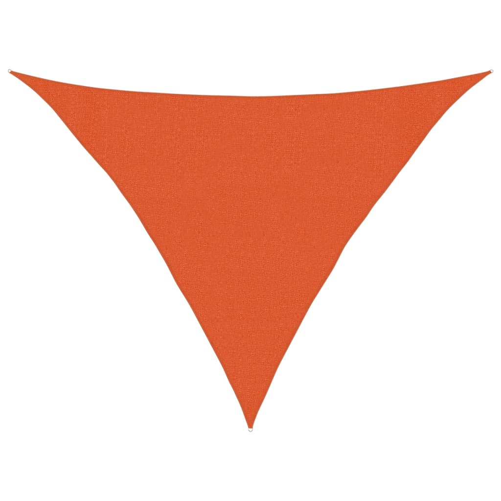 Zonnezeil 160 g/m² 3x3x4,2 m HDPE oranje is nu te koop bij PeponiXL, paradijselijk wonen!