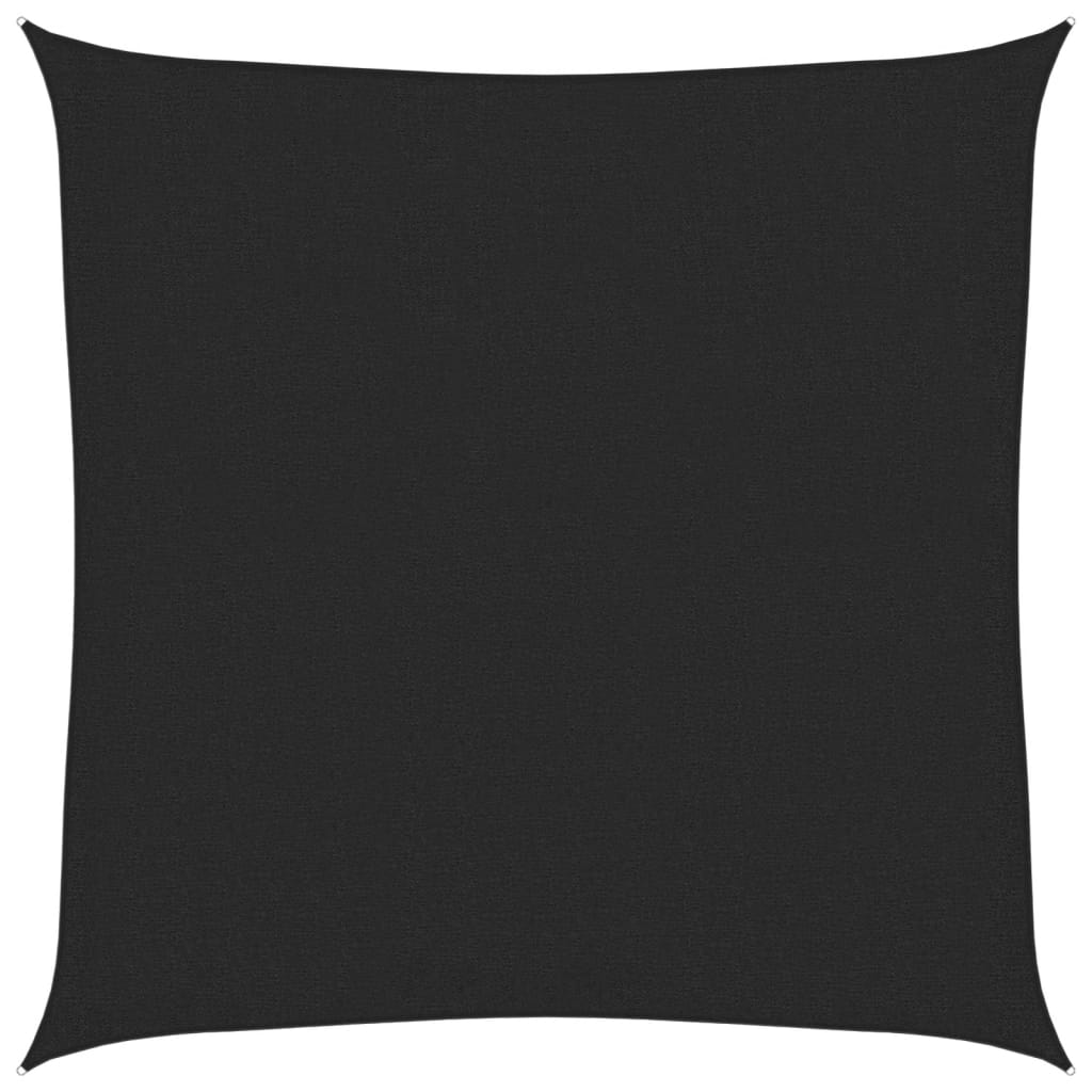 Zonnezeil 160 g/m² 2x2 m HDPE zwart is nu te koop bij PeponiXL, paradijselijk wonen!