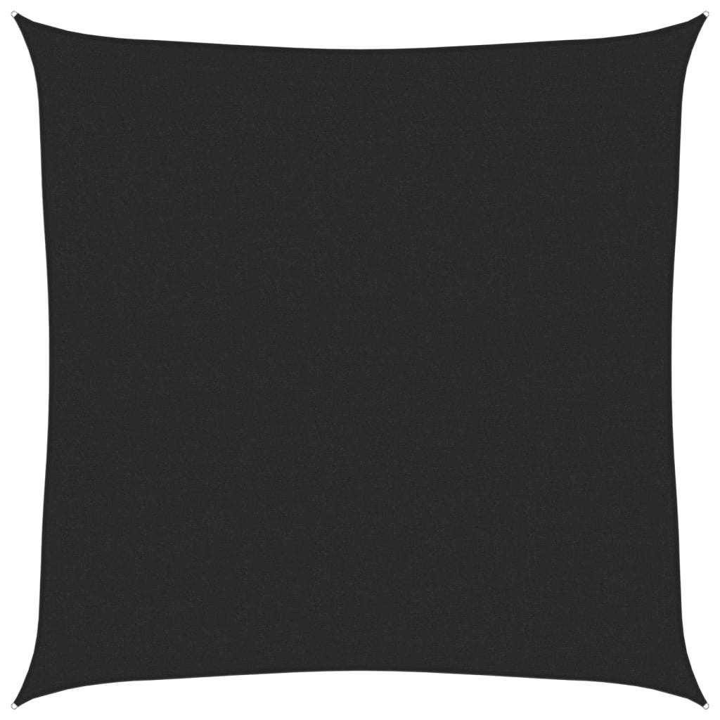 Zonnezeil 160 g/m² 4x4 m HDPE zwart is nu te koop bij PeponiXL, paradijselijk wonen!