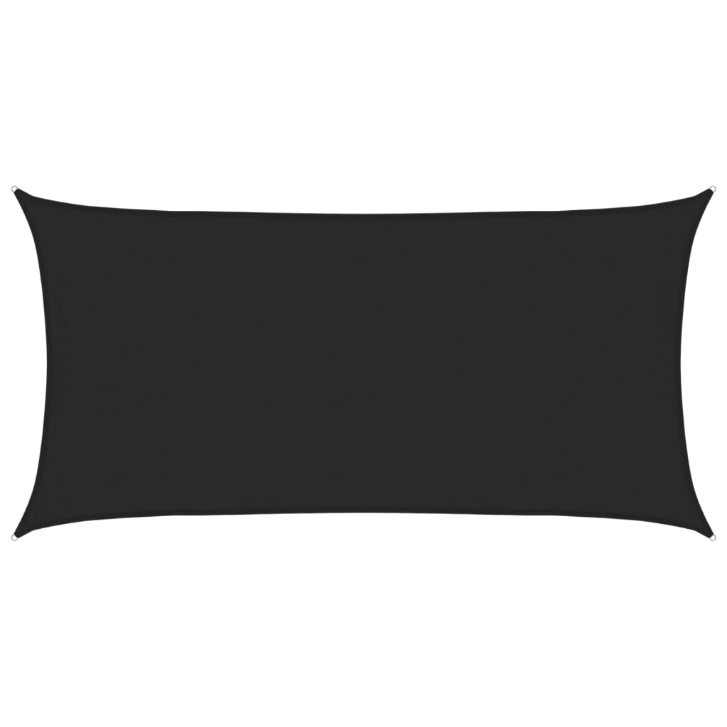 Zonnezeil 160 g/m² 4x7 m HDPE zwart is nu te koop bij PeponiXL, paradijselijk wonen!