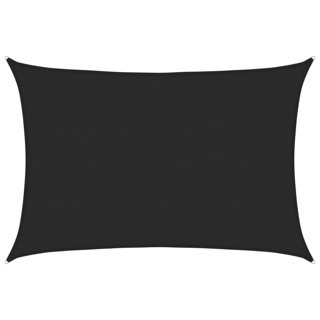 Zonnezeil 160 g/m² 5x7 m HDPE zwart is nu te koop bij PeponiXL, paradijselijk wonen!