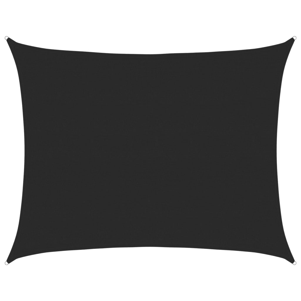 Zonnezeil 160 g/m² 6x7 m HDPE zwart is nu te koop bij PeponiXL, paradijselijk wonen!