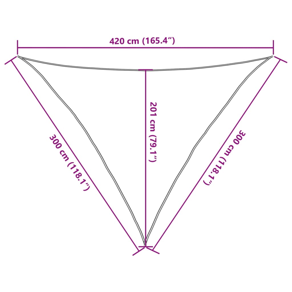 Zonnezeil 160 g/m² 3x3x4,2 m HDPE zwart is nu te koop bij PeponiXL, paradijselijk wonen!