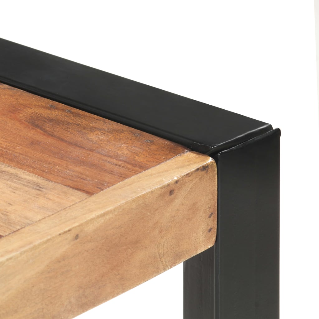 Eettafel 160x80x75 cm massief hout is nu te koop bij PeponiXL, paradijselijk wonen!