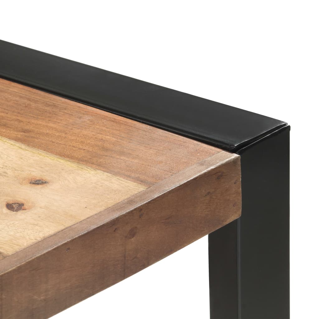 Eettafel 220x100x75 cm massief hout is nu te koop bij PeponiXL, paradijselijk wonen!