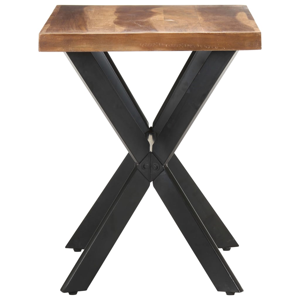 Eettafel 120x60x75 cm massief hout met honingkleurige afwerking is nu te koop bij PeponiXL, paradijselijk wonen!