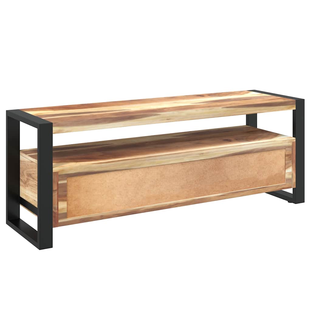 Tv-meubel 120x35x45 cm hout met honingkleurige afwerking is nu te koop bij PeponiXL, paradijselijk wonen!