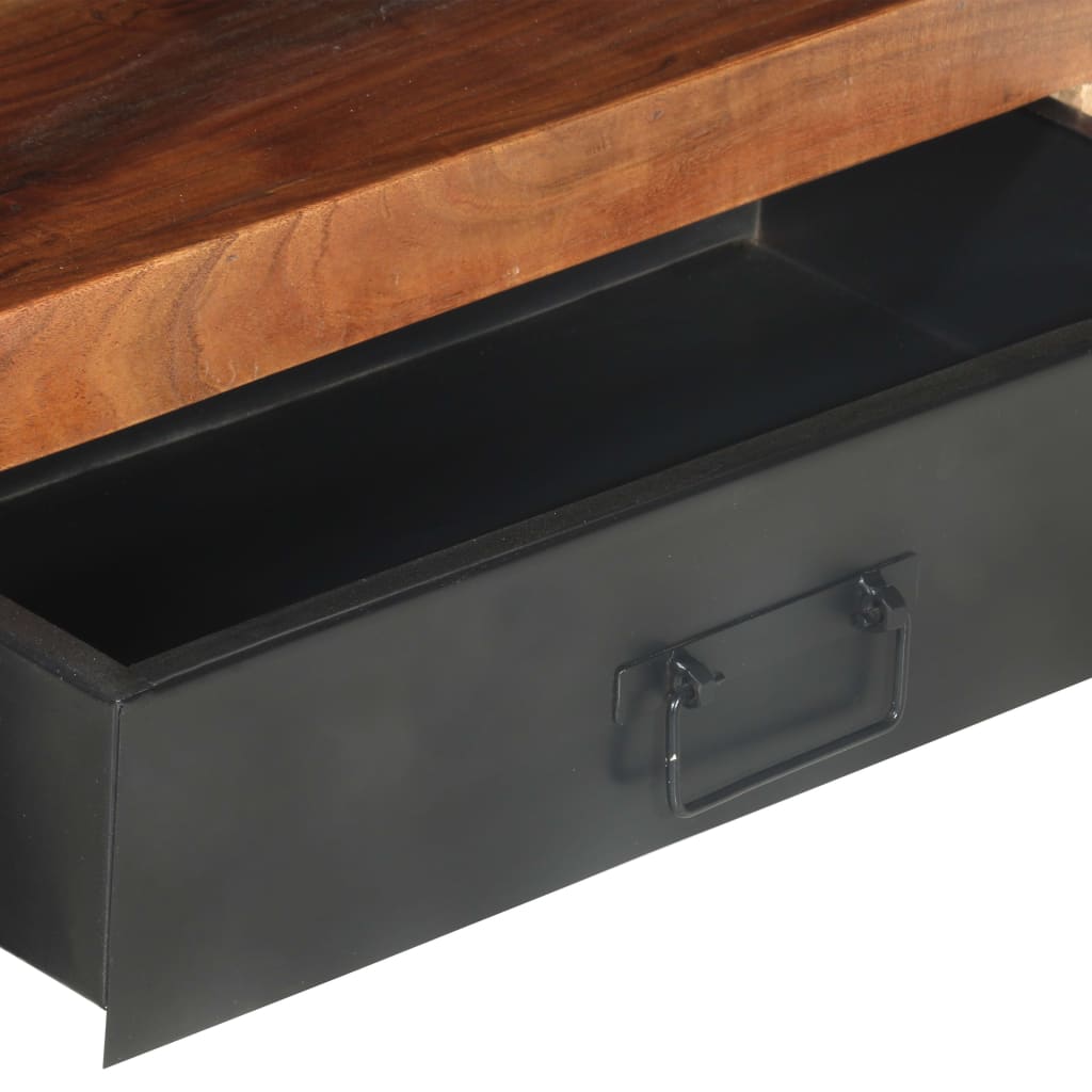 Tv-meubel 120x30x40 cm massief hout is nu te koop bij PeponiXL, paradijselijk wonen!