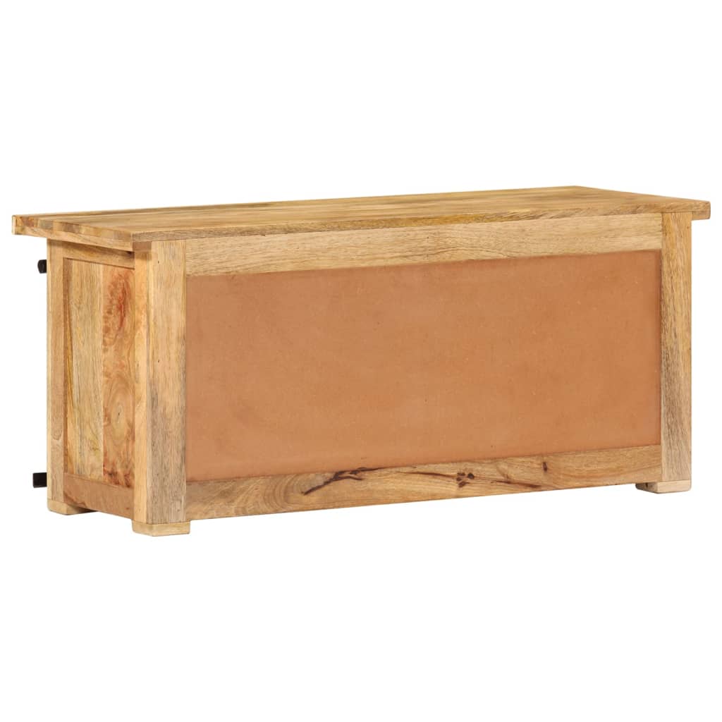 Tv-meubel 90x35x40 cm massief mangohout is nu te koop bij PeponiXL, paradijselijk wonen!