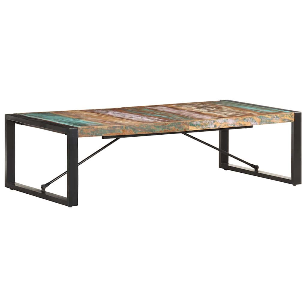 Salontafel 140x70x40 cm massief gerecycled hout is nu te koop bij PeponiXL, paradijselijk wonen!