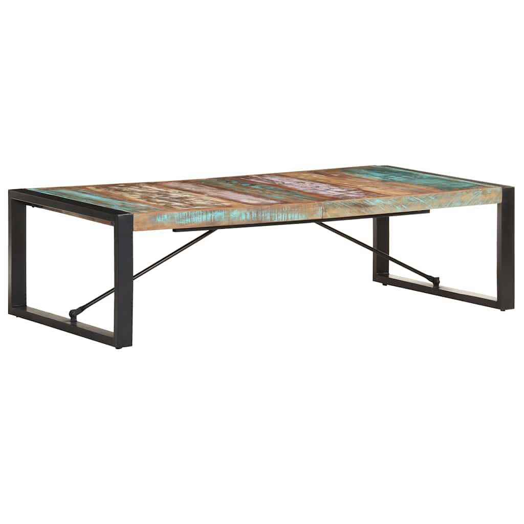 Salontafel 140x70x40 cm massief gerecycled hout is nu te koop bij PeponiXL, paradijselijk wonen!