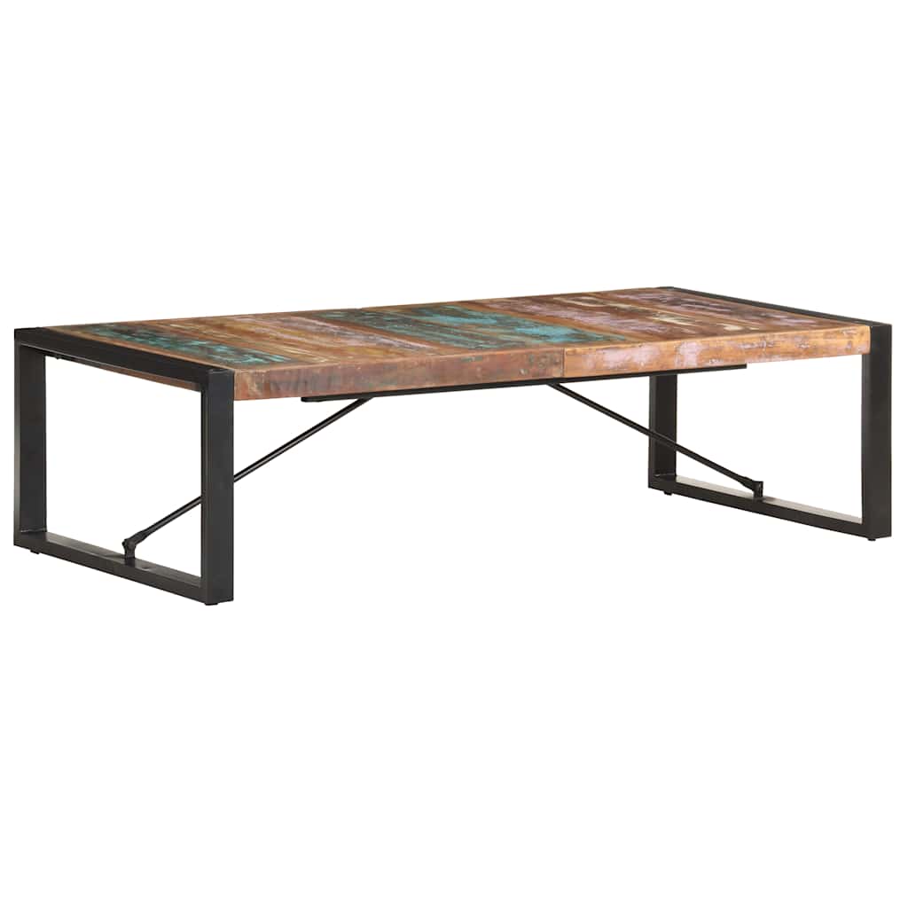 Salontafel 140x70x40 cm massief gerecycled hout is nu te koop bij PeponiXL, paradijselijk wonen!