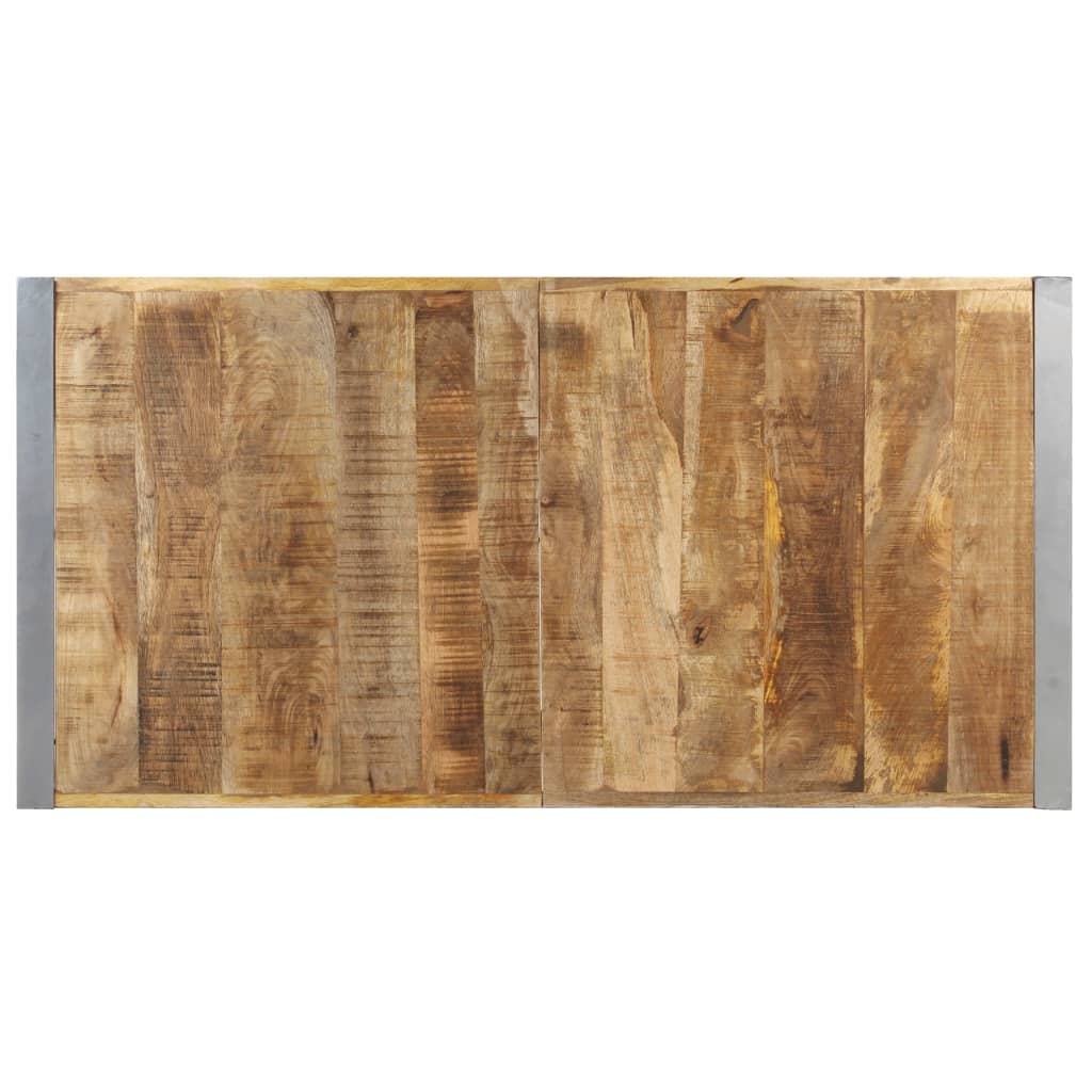 Salontafel 140x70x40 cm ruw mangohout is nu te koop bij PeponiXL, paradijselijk wonen!