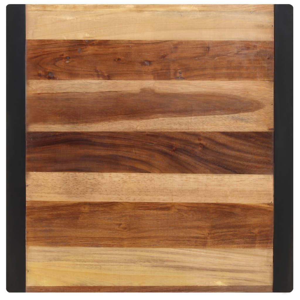 Eettafel 70x70x75 cm massief acaciahout is nu te koop bij PeponiXL, paradijselijk wonen!