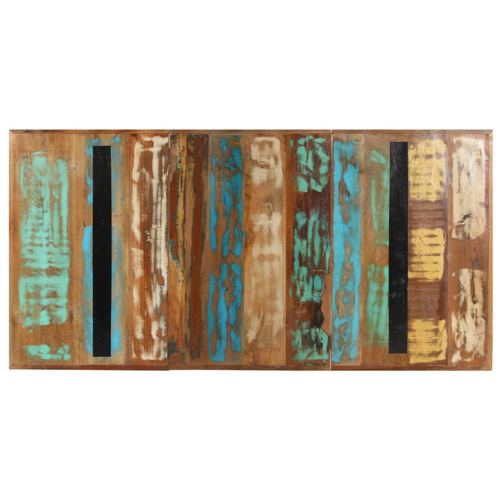 Eettafel 160x80x76 cm massief gerecycled hout is nu te koop bij PeponiXL, paradijselijk wonen!