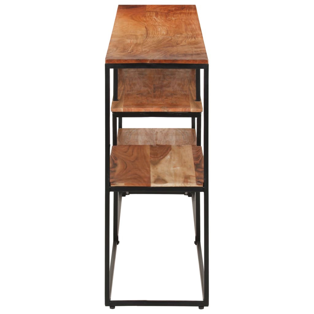 Dressoir 150x30x75 cm massief acaciahout is nu te koop bij PeponiXL, paradijselijk wonen!