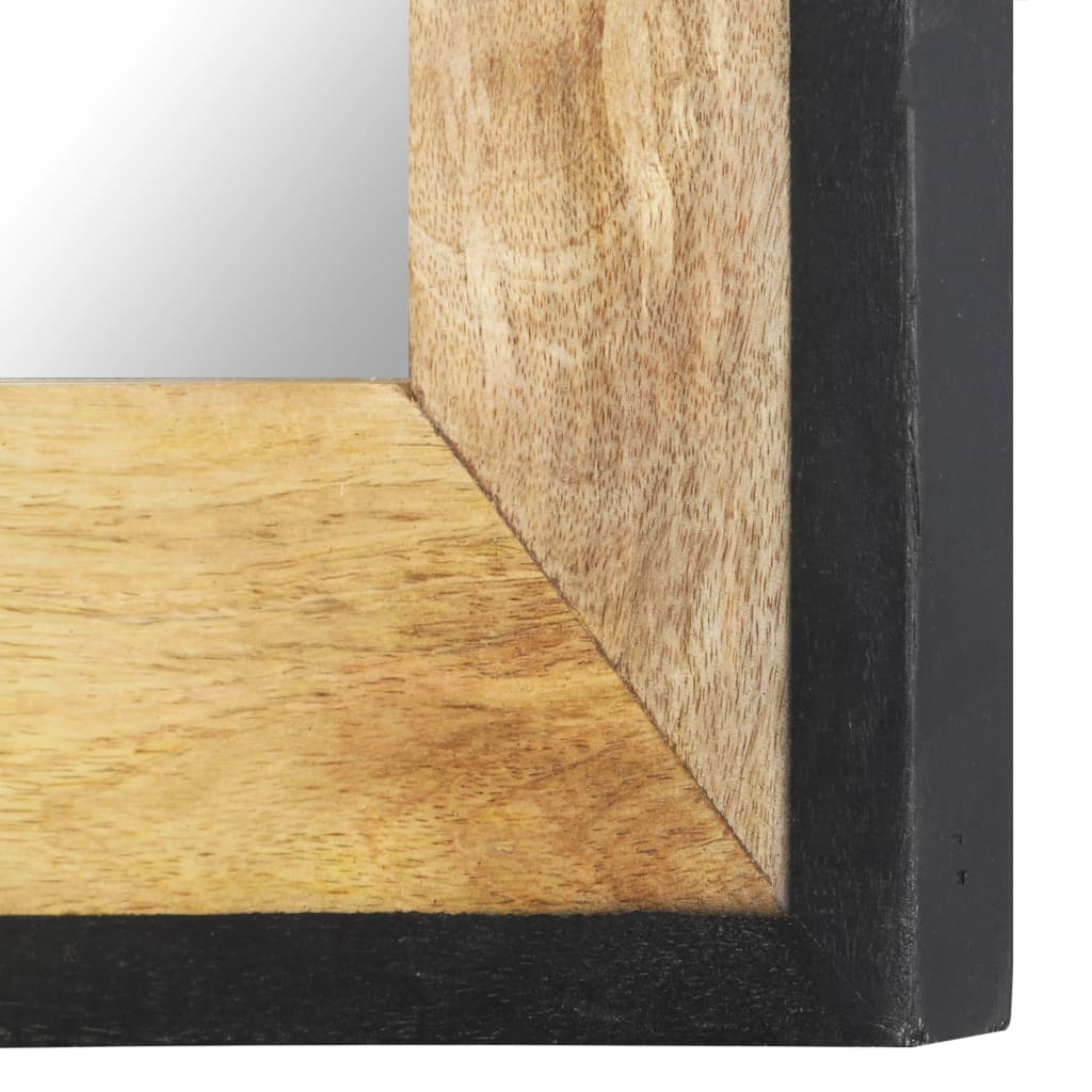 Spiegel 80x50 cm massief mangohout is nu te koop bij PeponiXL, paradijselijk wonen!