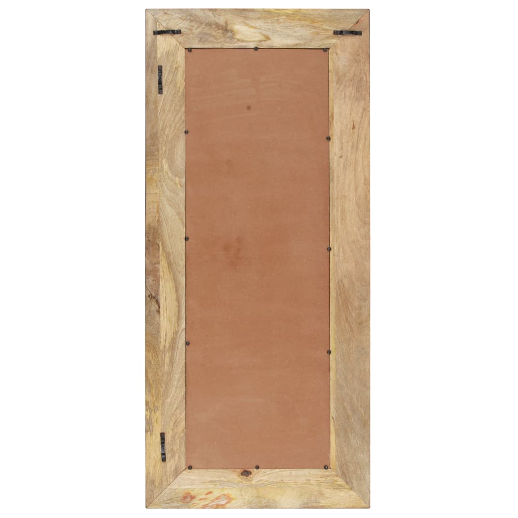 Spiegel 110x50 cm massief mangohout is nu te koop bij PeponiXL, paradijselijk wonen!