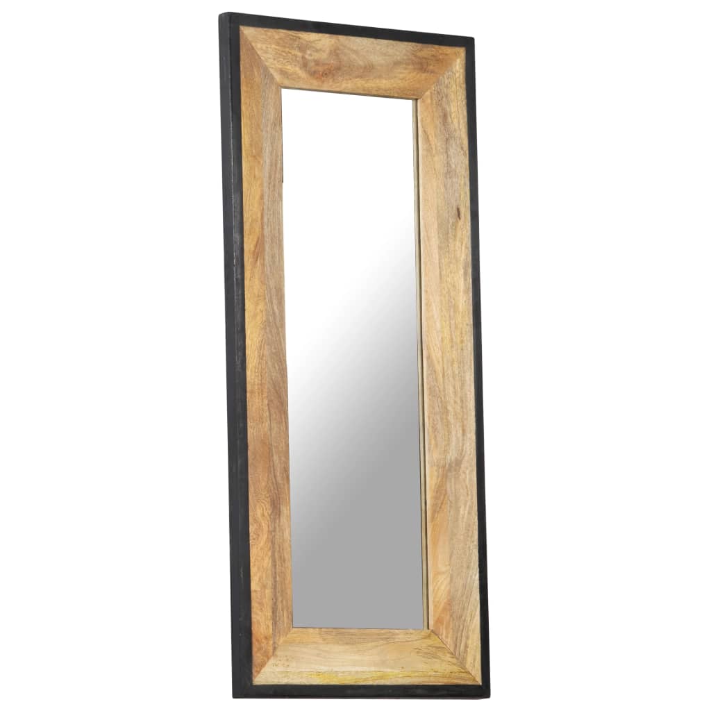Spiegel 110x50 cm massief mangohout is nu te koop bij PeponiXL, paradijselijk wonen!