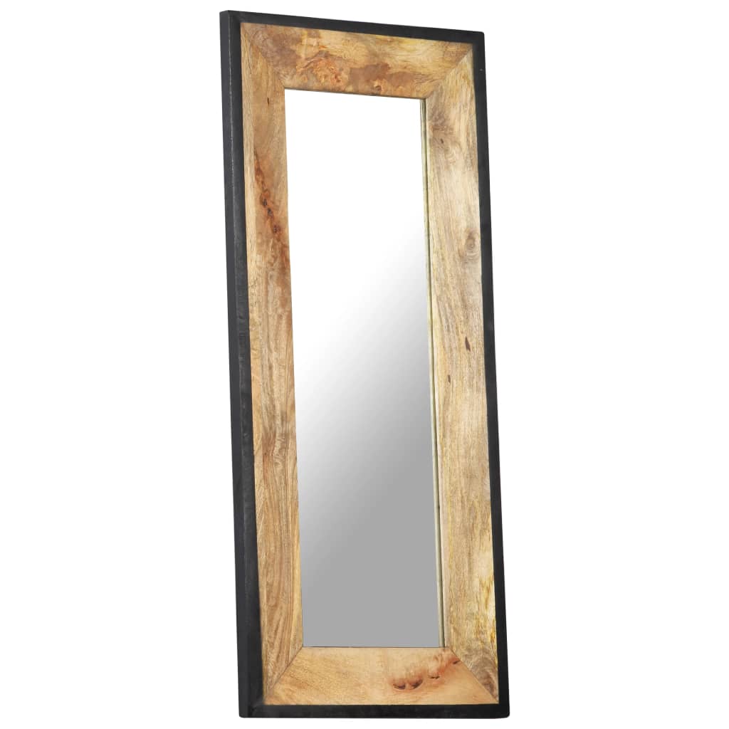 Spiegel 110x50 cm massief mangohout is nu te koop bij PeponiXL, paradijselijk wonen!