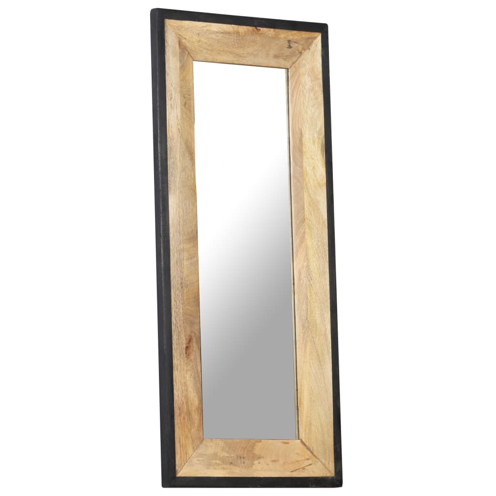 Spiegel 110x50 cm massief mangohout is nu te koop bij PeponiXL, paradijselijk wonen!