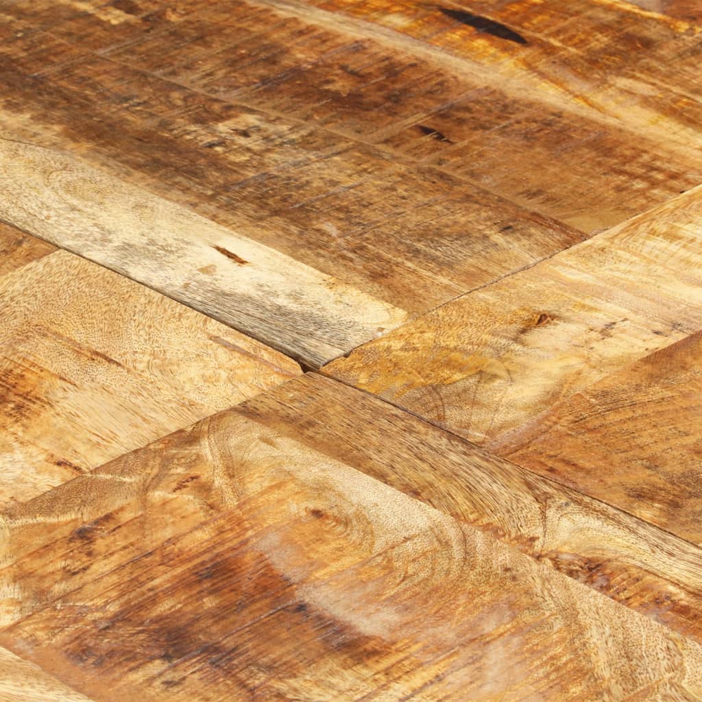 Eettafel 160x90x75 cm ruw mangohout is nu te koop bij PeponiXL, paradijselijk wonen!