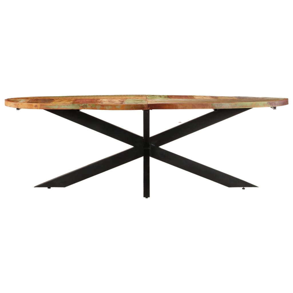 Eettafel 240x100x75 cm massief gerecycled hout is nu te koop bij PeponiXL, paradijselijk wonen!