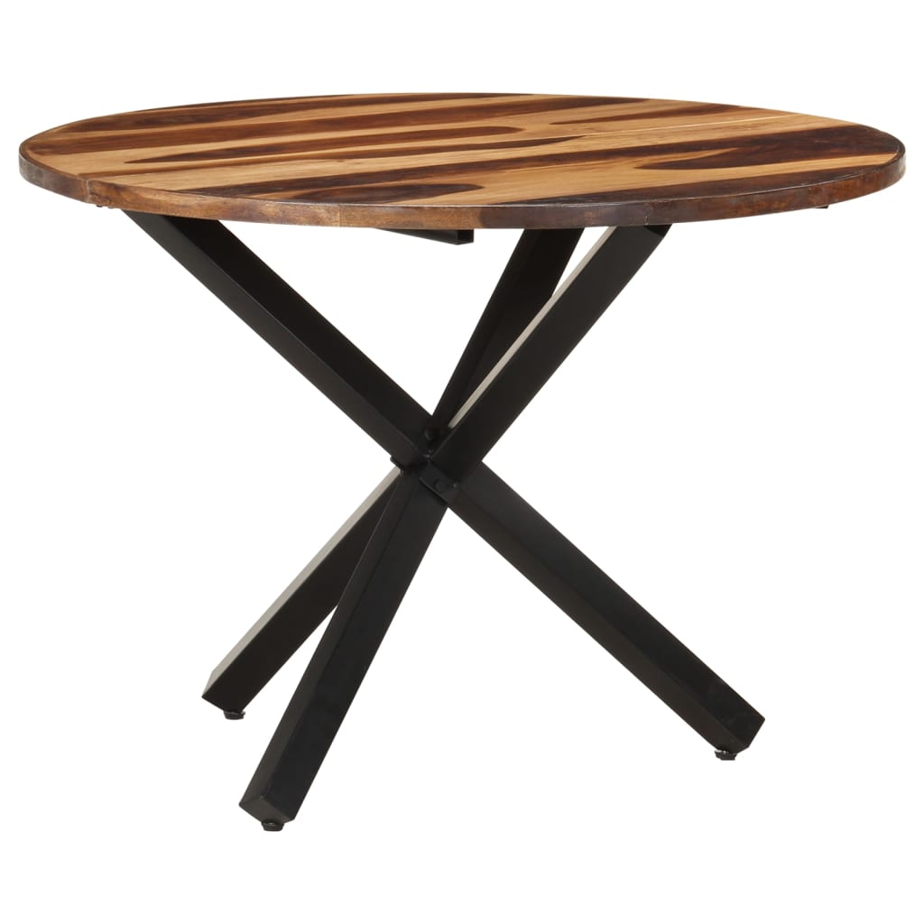 Eettafel 100x100x75 cm acaciahout met honingkleurige afwerking is nu te koop bij PeponiXL, paradijselijk wonen!