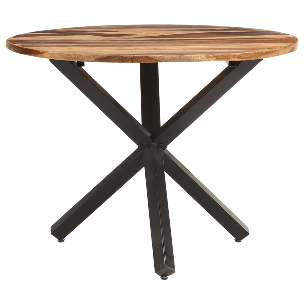 Eettafel 100x100x75 cm acaciahout met honingkleurige afwerking is nu te koop bij PeponiXL, paradijselijk wonen!