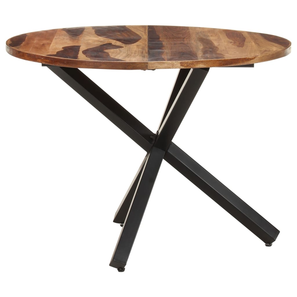 Eettafel 100x100x75 cm acaciahout met honingkleurige afwerking is nu te koop bij PeponiXL, paradijselijk wonen!