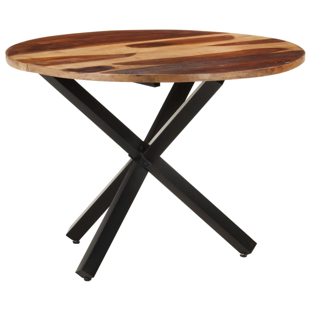 Eettafel 100x100x75 cm acaciahout met honingkleurige afwerking is nu te koop bij PeponiXL, paradijselijk wonen!