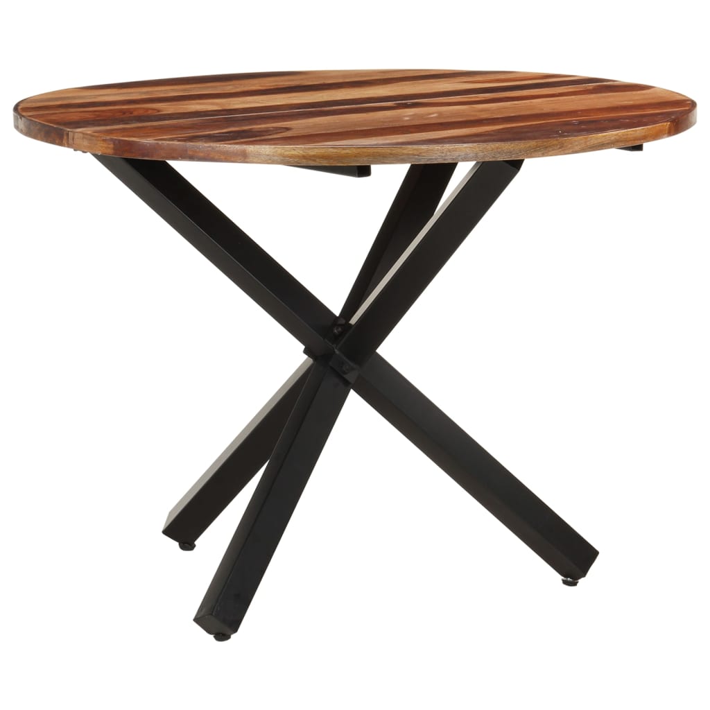 Eettafel 100x100x75 cm acaciahout met honingkleurige afwerking is nu te koop bij PeponiXL, paradijselijk wonen!