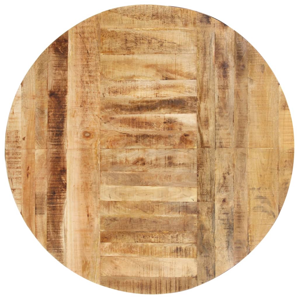 Eettafel rond 175x75 cm ruw mangohout is nu te koop bij PeponiXL, paradijselijk wonen!