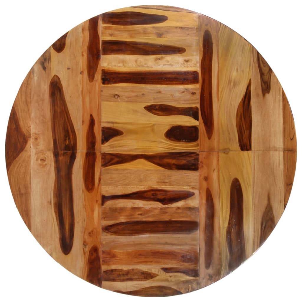 Eettafel rond 175x75 cm acaciahout met honingkleurige afwerking is nu te koop bij PeponiXL, paradijselijk wonen!