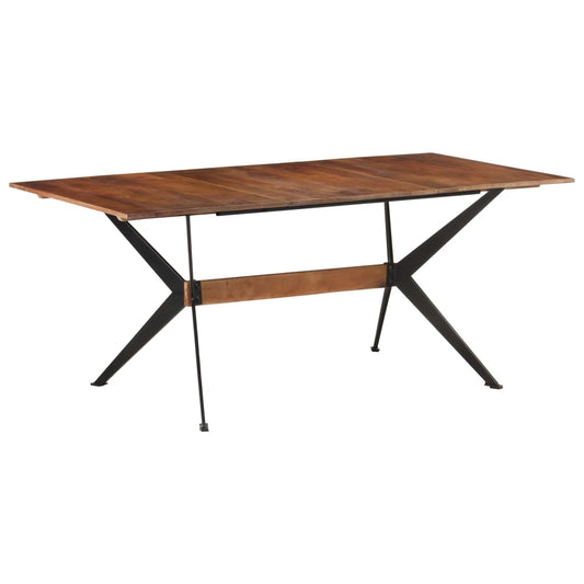 Eettafel 180x90x76 cm massief mangohout is nu te koop bij PeponiXL, paradijselijk wonen!