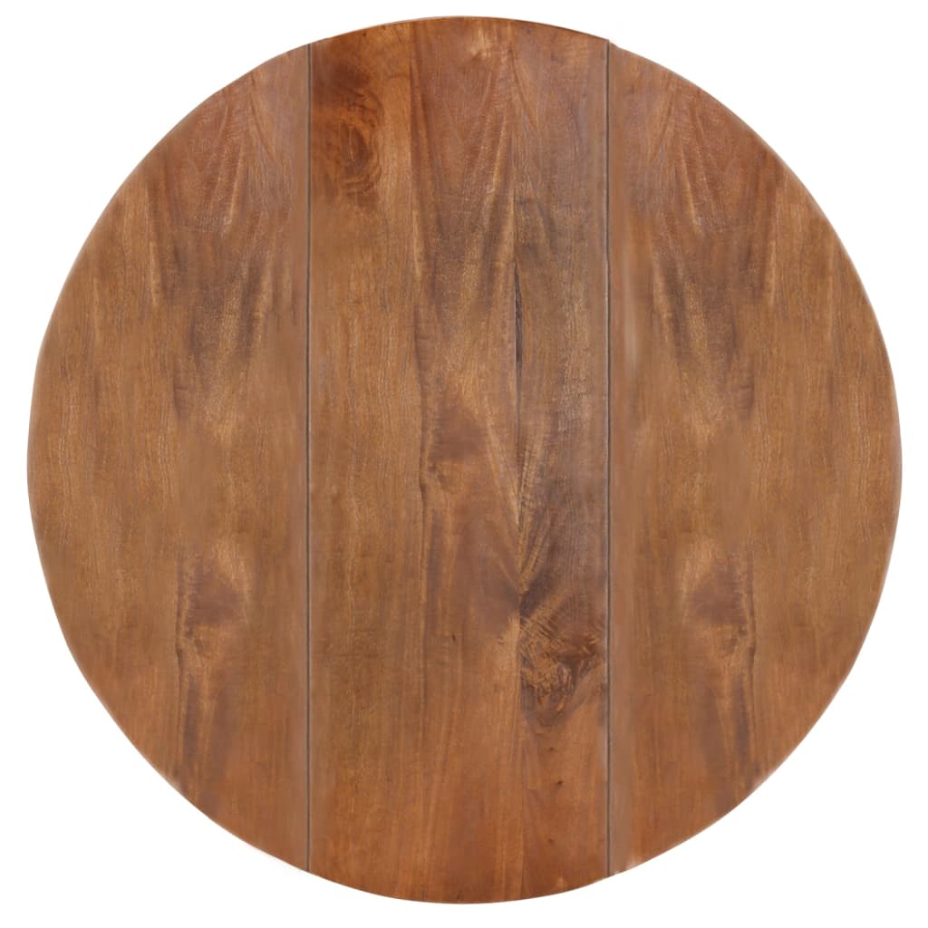 Eettafel rond 110x76 cm massief mangohout is nu te koop bij PeponiXL, paradijselijk wonen!
