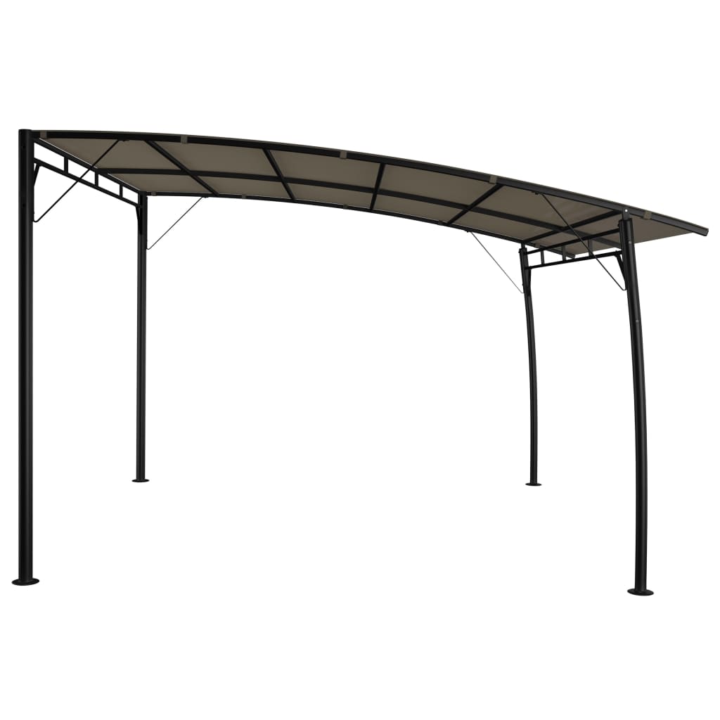 Zonneluifel 3x3x2,55 m taupe is nu te koop bij PeponiXL, paradijselijk wonen!