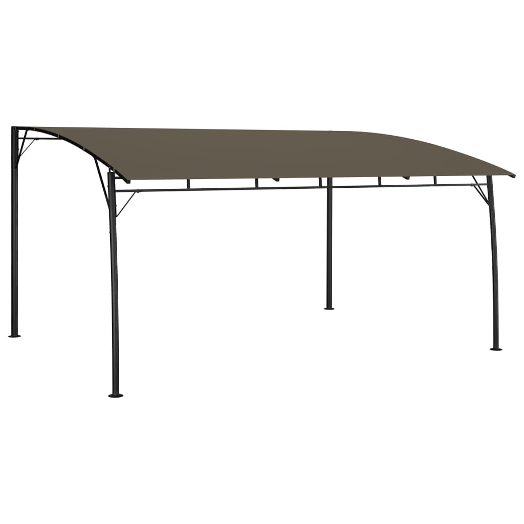 Zonneluifel 4x3x2,55 m taupe is nu te koop bij PeponiXL, paradijselijk wonen!