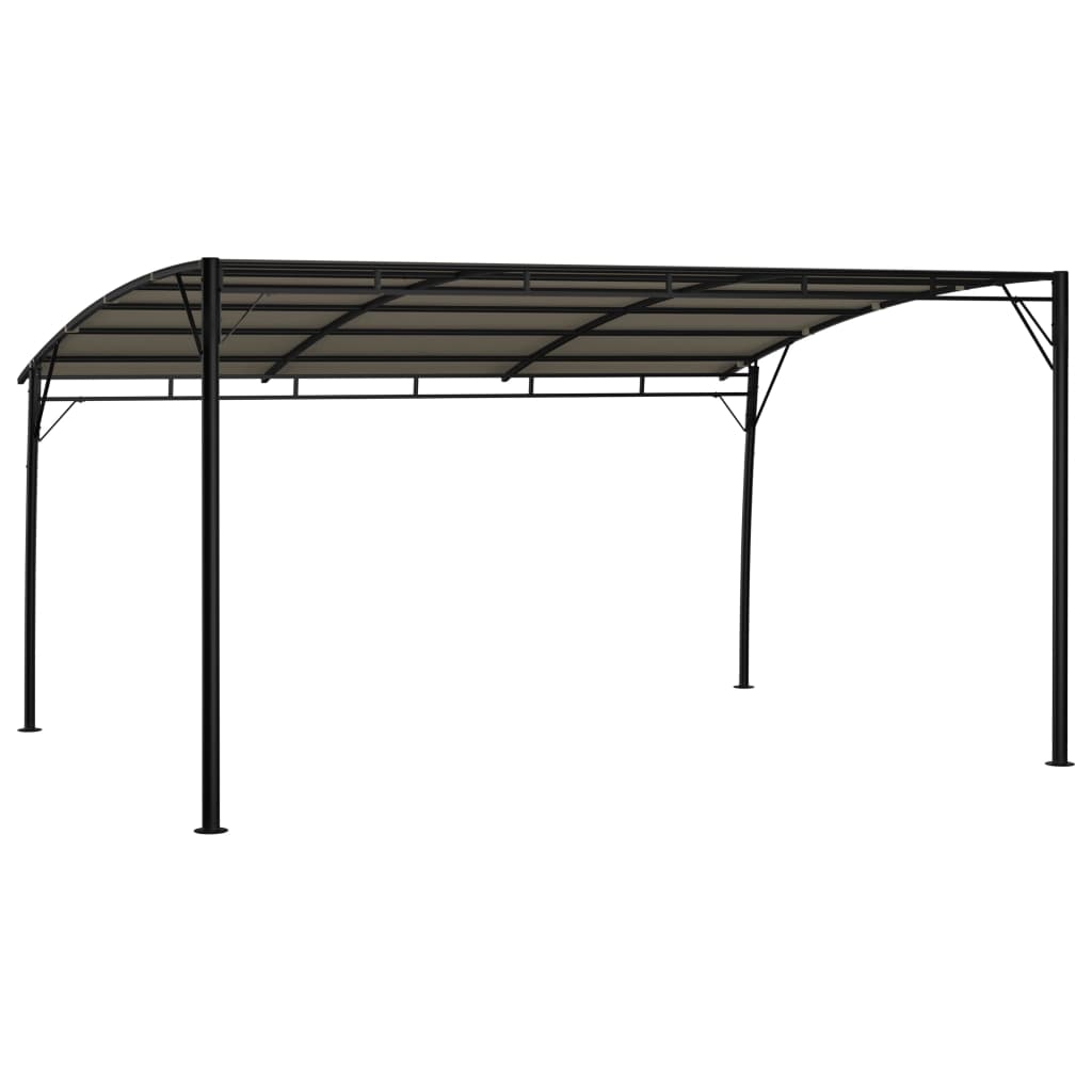 Zonneluifel 4x3x2,55 m taupe is nu te koop bij PeponiXL, paradijselijk wonen!