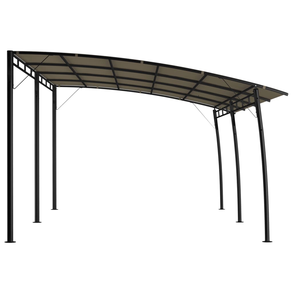 Zonneluifel 6x3x2,55 m taupe is nu te koop bij PeponiXL, paradijselijk wonen!