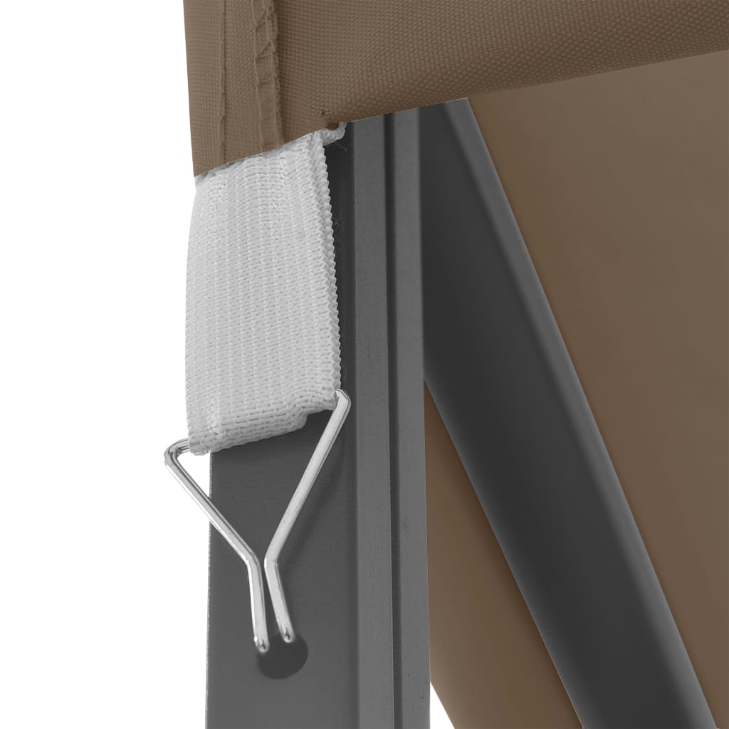 Prieel 3x3 m taupe is nu te koop bij PeponiXL, paradijselijk wonen!