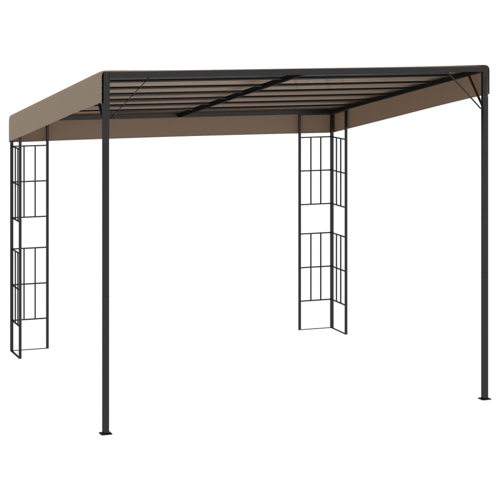 Wandprieel 3x3 m stof taupe is nu te koop bij PeponiXL, paradijselijk wonen!