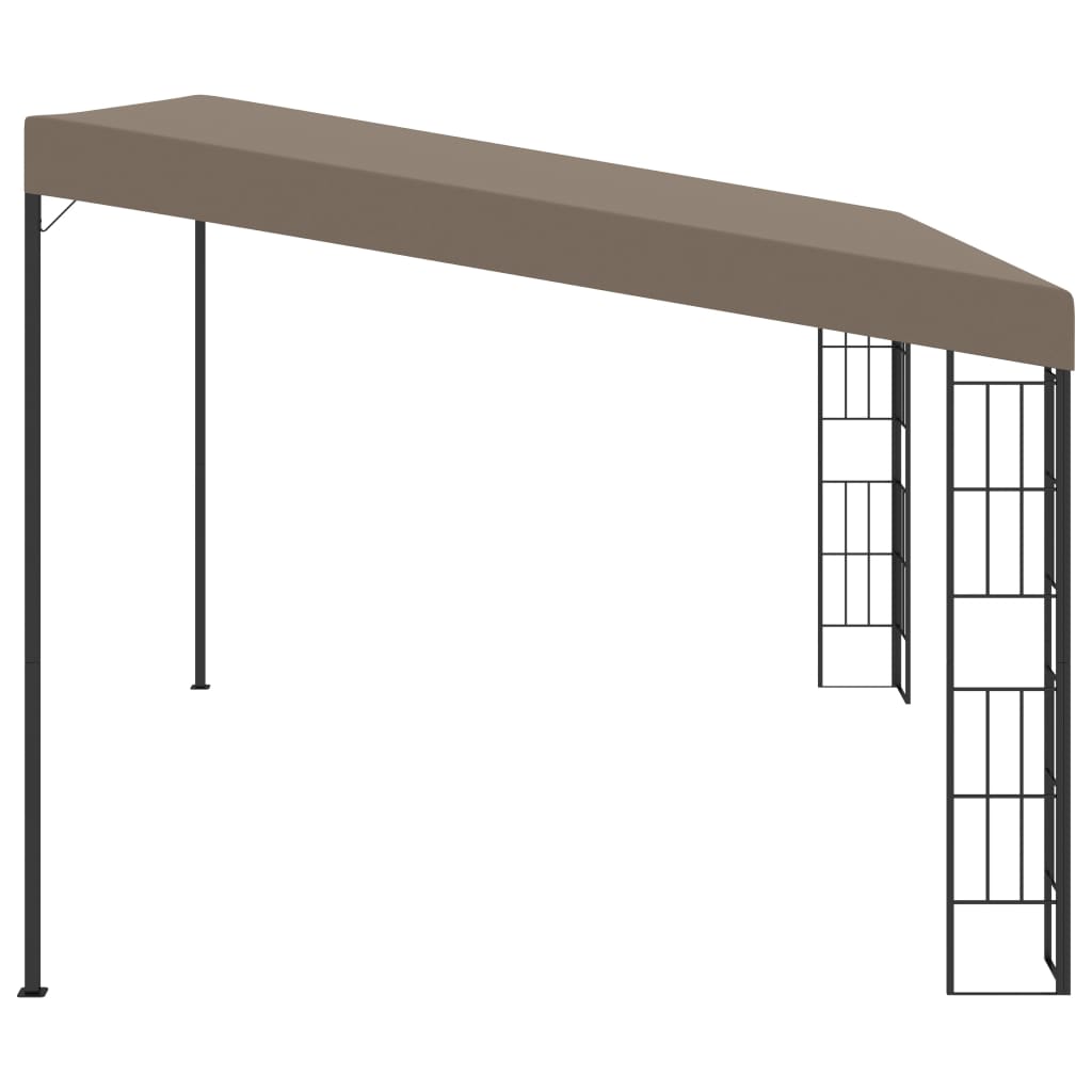 Wandprieel 4x3 m stof taupe is nu te koop bij PeponiXL, paradijselijk wonen!