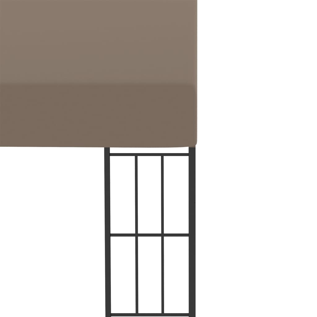 Wandprieel 4x3 m stof taupe is nu te koop bij PeponiXL, paradijselijk wonen!