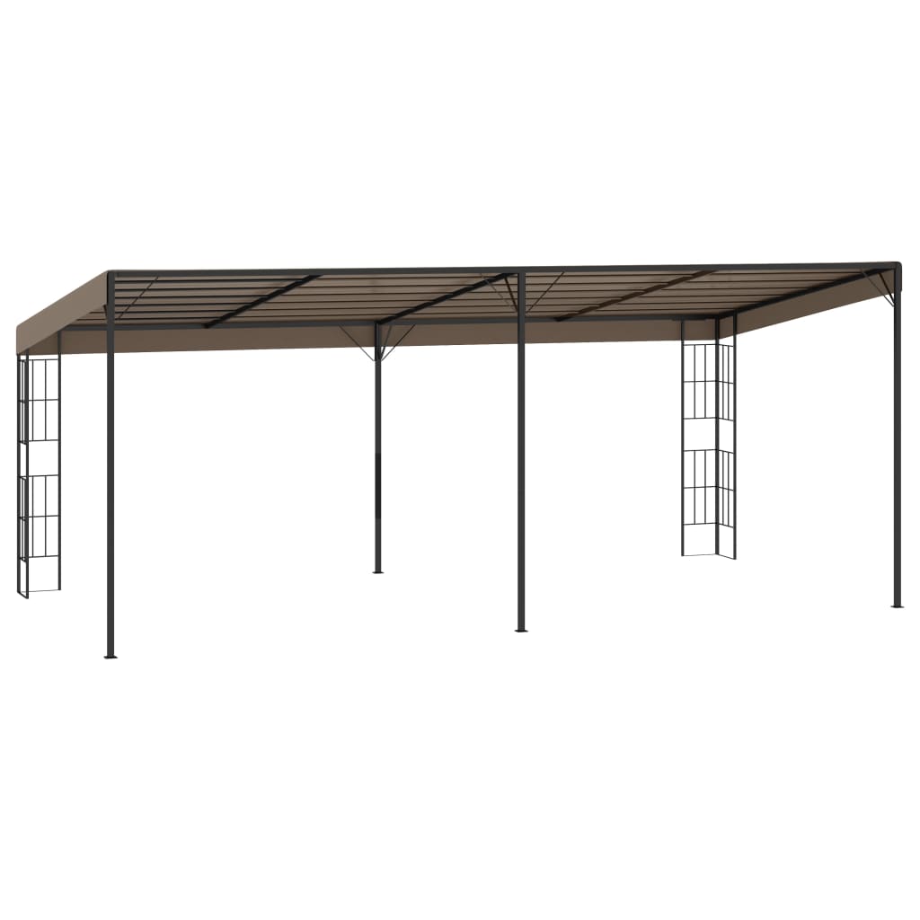 Wandprieel 6x3 m stof taupe is nu te koop bij PeponiXL, paradijselijk wonen!
