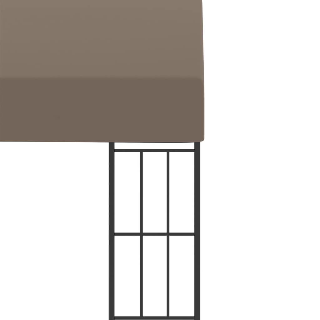 Wandprieel 6x3 m stof taupe is nu te koop bij PeponiXL, paradijselijk wonen!