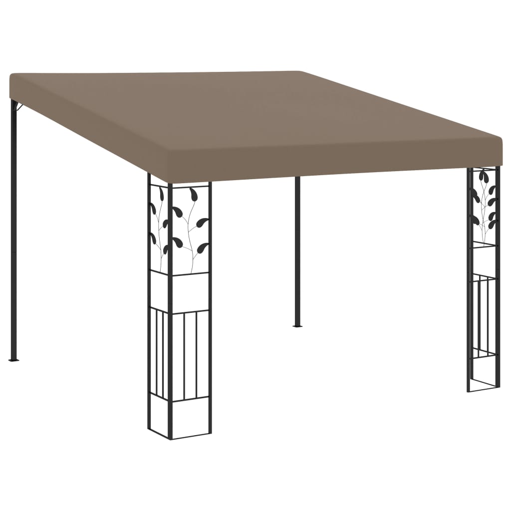 Wandprieel 3x3x2,5 m taupe is nu te koop bij PeponiXL, paradijselijk wonen!
